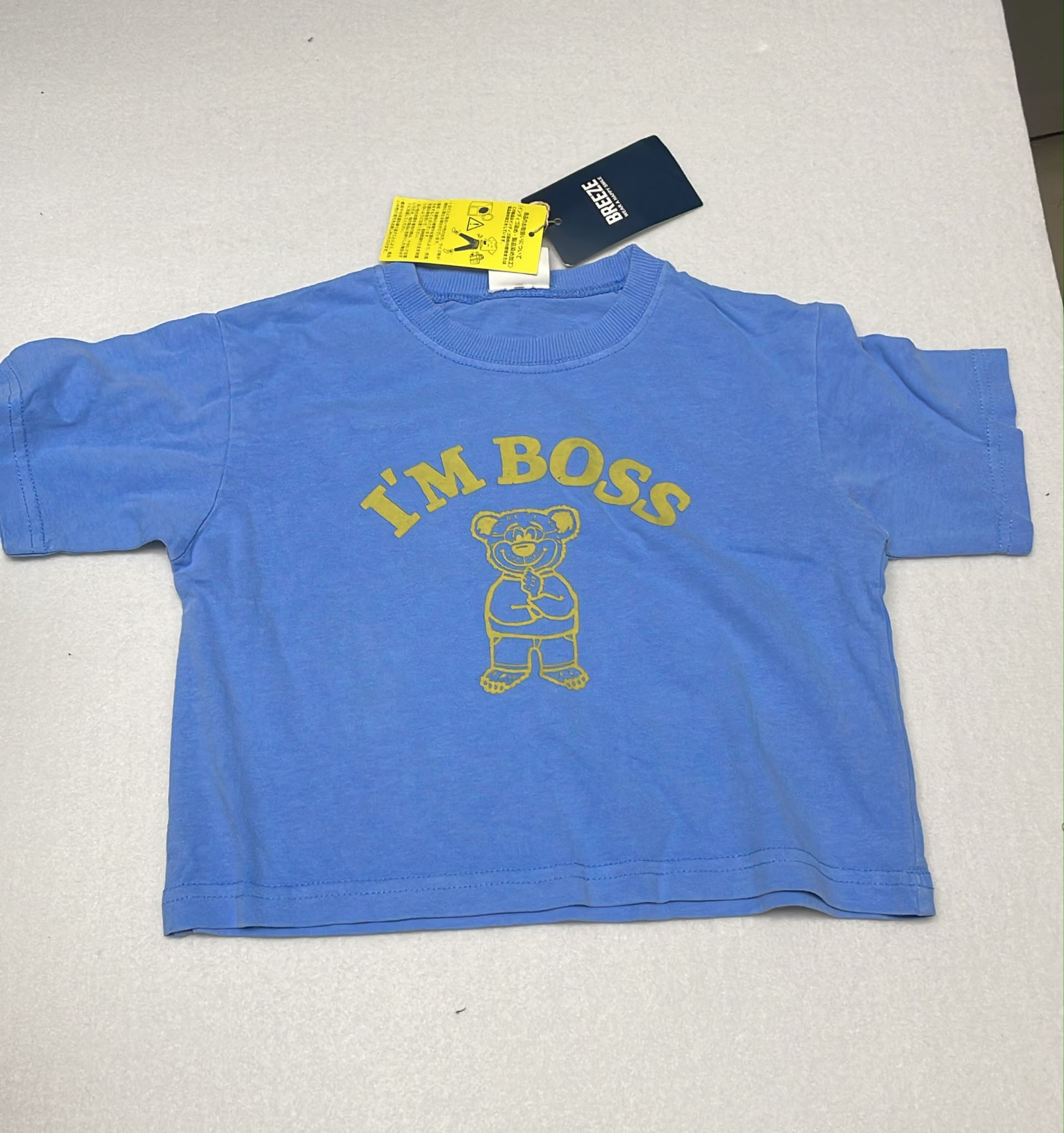 Breeze tee 80/90/100碼 （清貨不設儲貨-box L2)