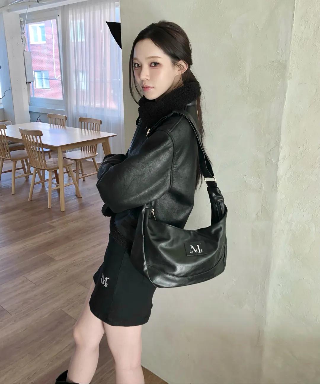 🇰🇷Mucent 人造皮革外套