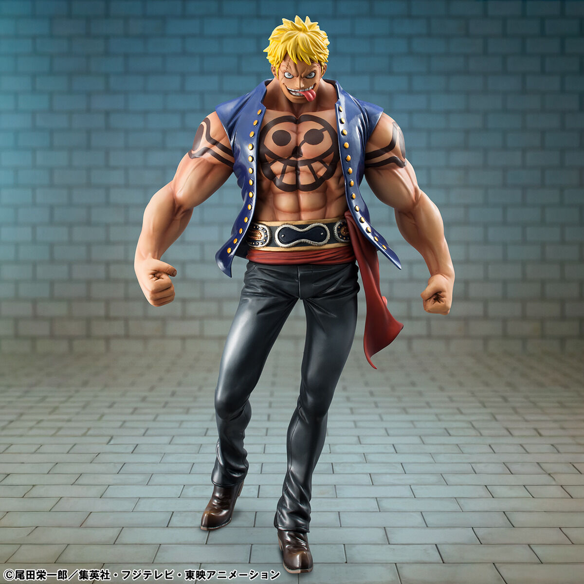 (預訂訂金 $400) (總價 $1058) (魂限) MegaHouse Portrait.Of.Pirates One Piece “Sailing Again” Bellamy the Hyena POP 海賊王 鬣狗貝拉密 (限定復刻版) (行版)