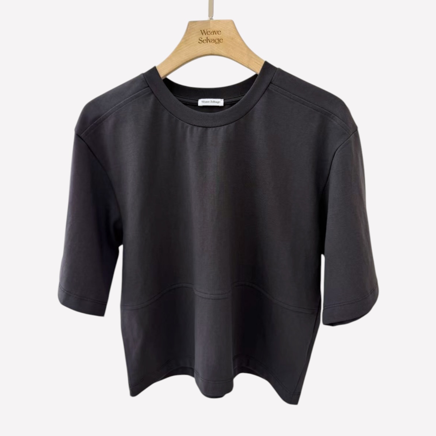 221027 淨色收腰短Tee