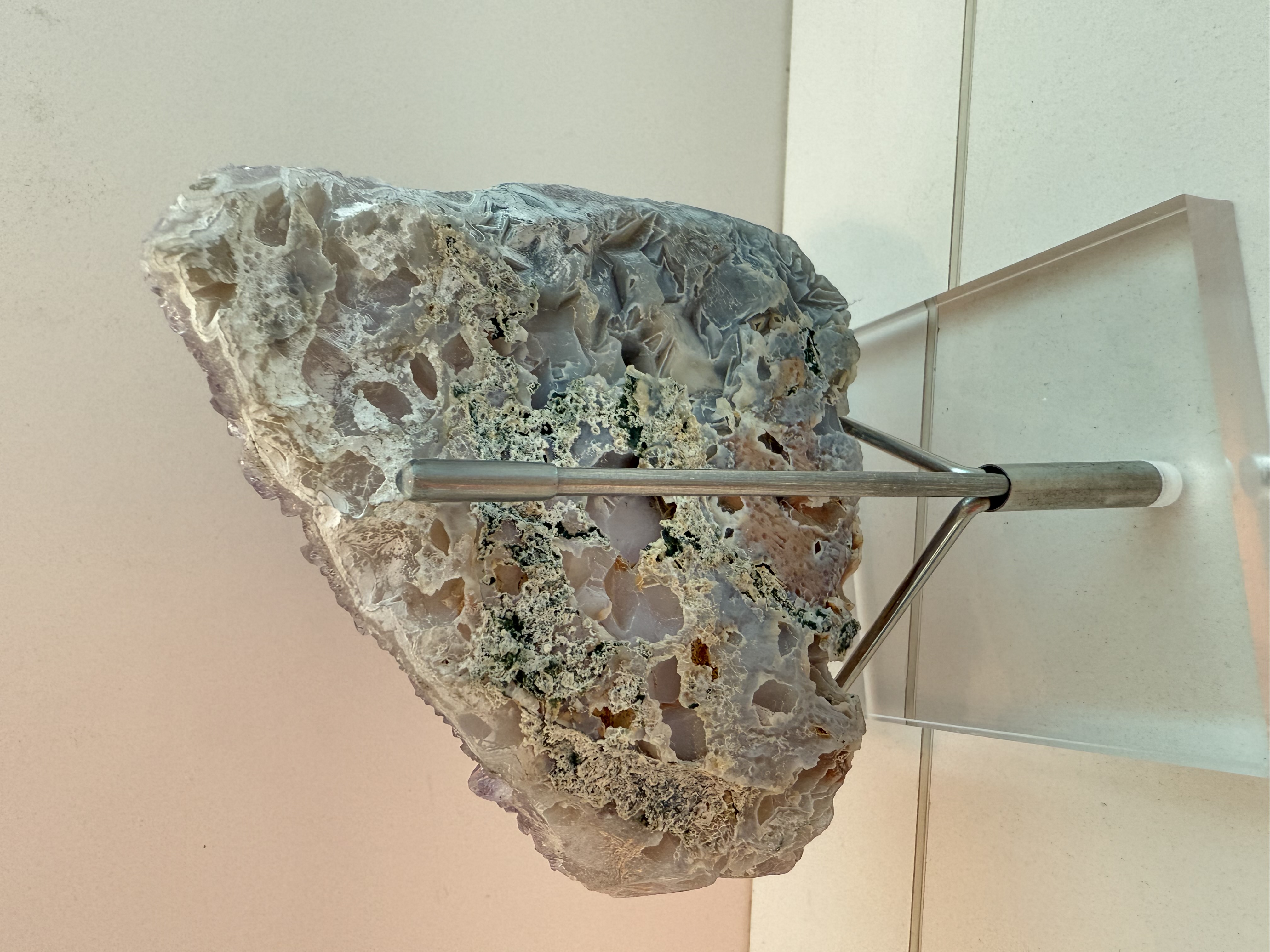 天然原石印度紫晶鎮