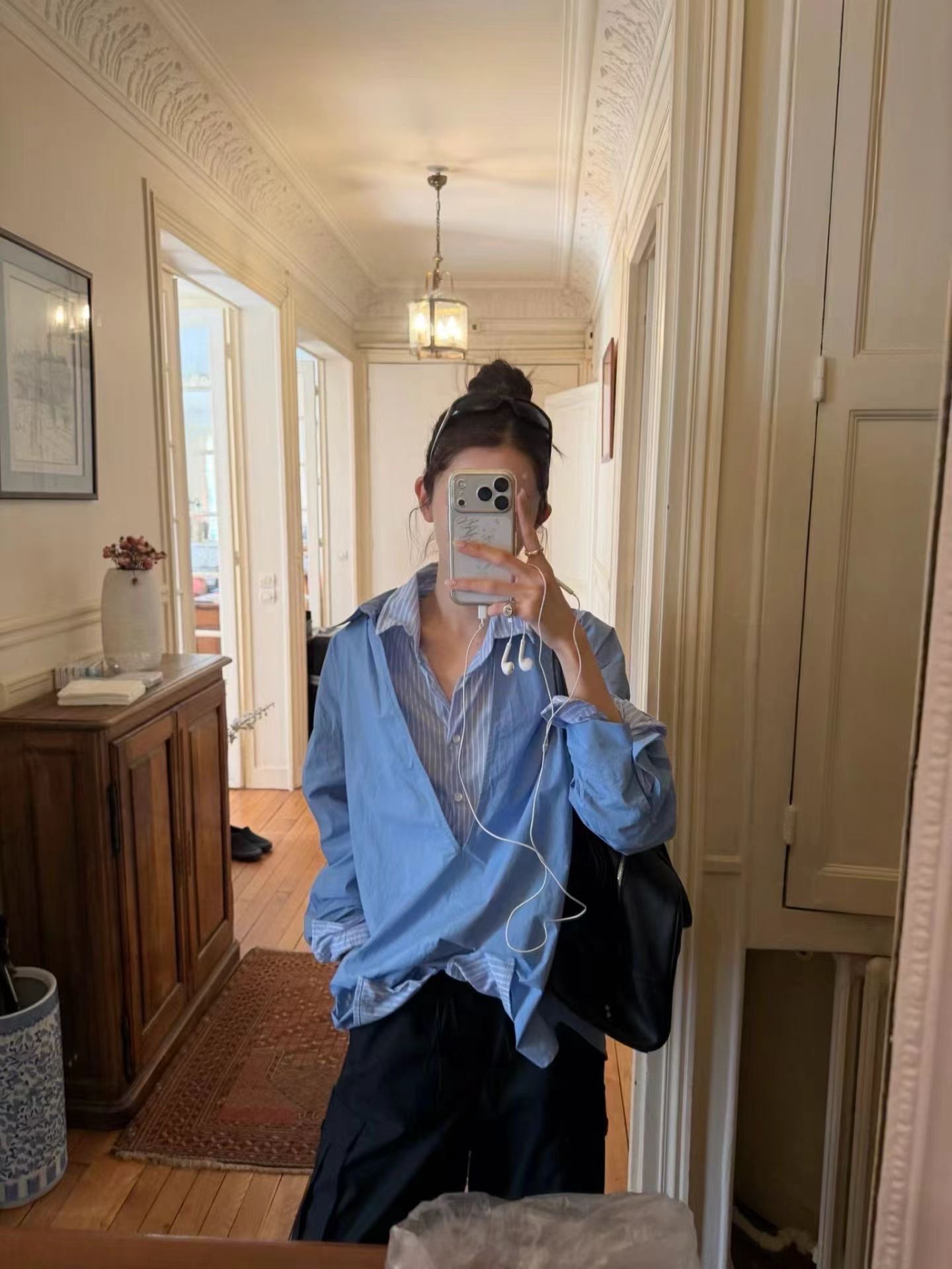 Deep V shirt