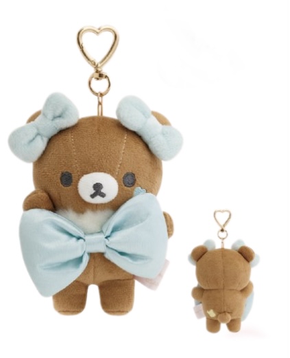 鬆弛熊蝴蝶結限定掛件