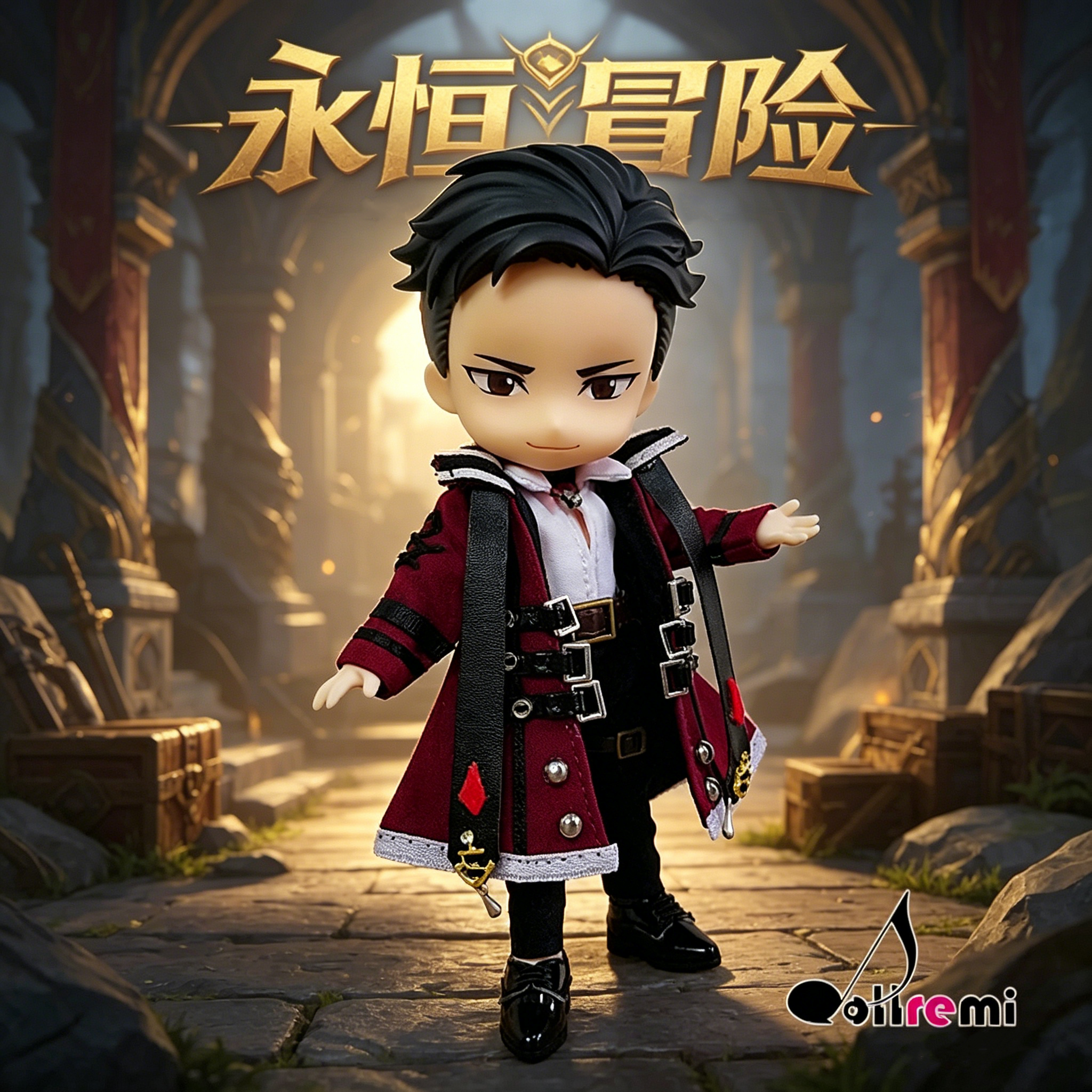 【dollremi】(OB0452) COS 永恆冒險‌ GrandChase‌ - 路帕斯 - 靈魂狩獵者 (六星造型)