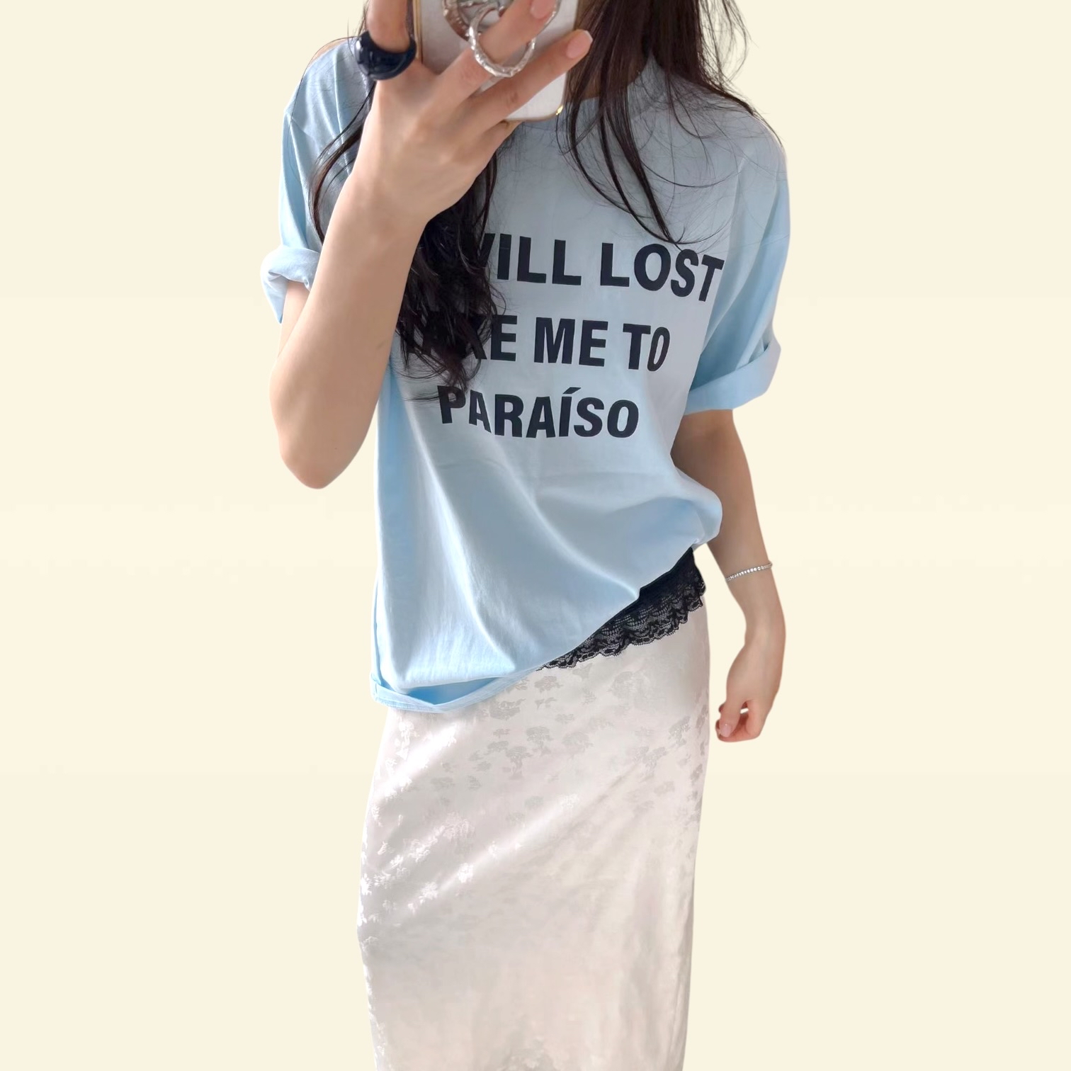 221237 英文字Tee