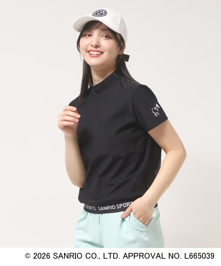 🎀【預訂】Sanrio Kitty logo 高領 T-shirt B