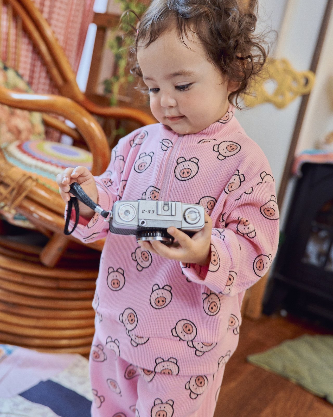 OOTT | Little Farm Waffle Anorak set