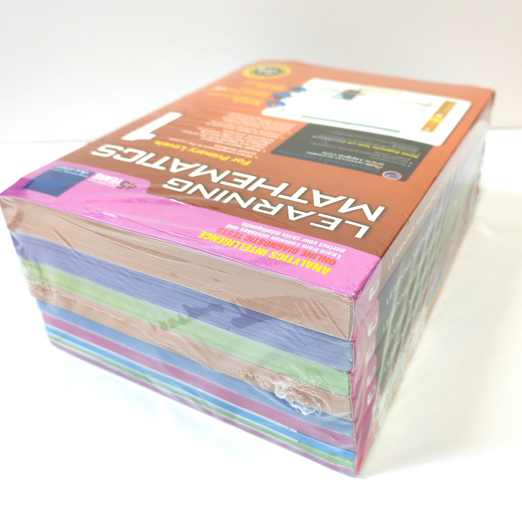 新加坡教材 SAP Learning Math N-6 全9冊 B094