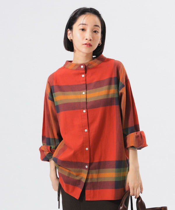 Beams Boy 2way 蘇格蘭恤衫