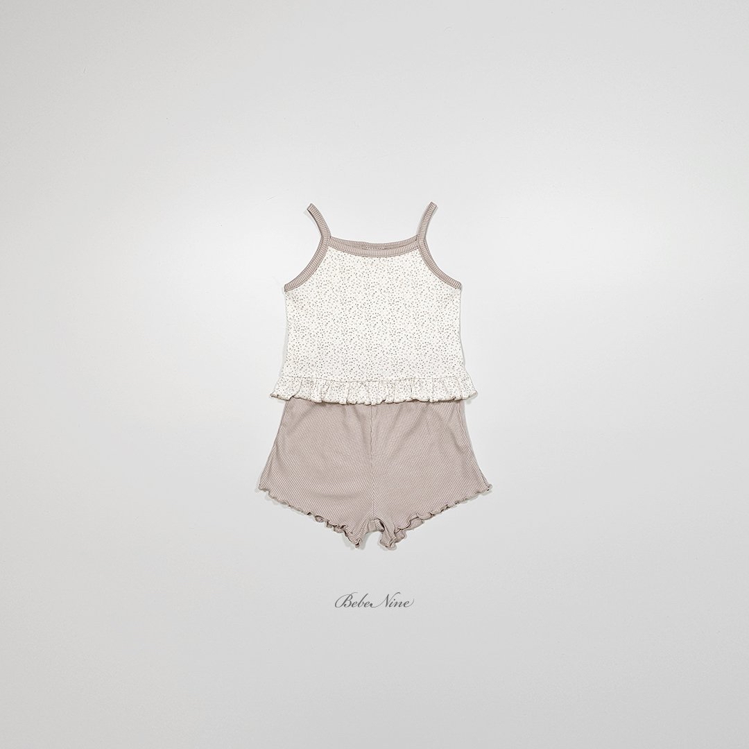 Floral Sleeveless Set