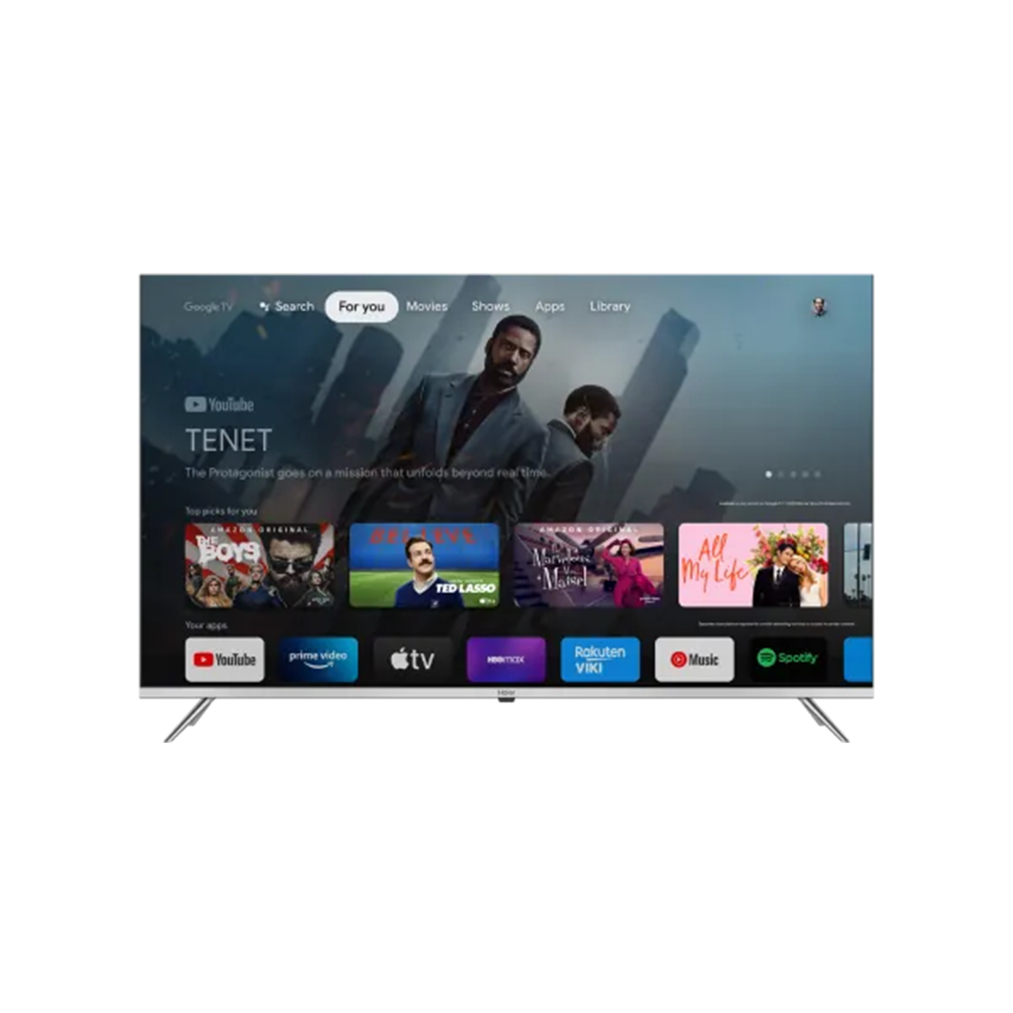 Haier 55" HQLED Smart TV (H55P750UX)