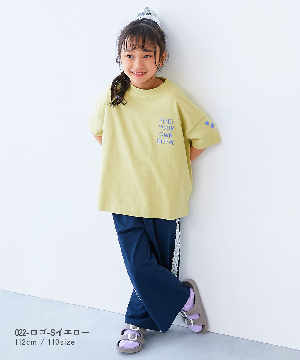 🆕【⭐訂購⭐】🇯🇵  日本直送🌀單點刺繡 親膚純棉 寬鬆 女童短袖Tee［6款選］🌀[ELCA-0255][260427]