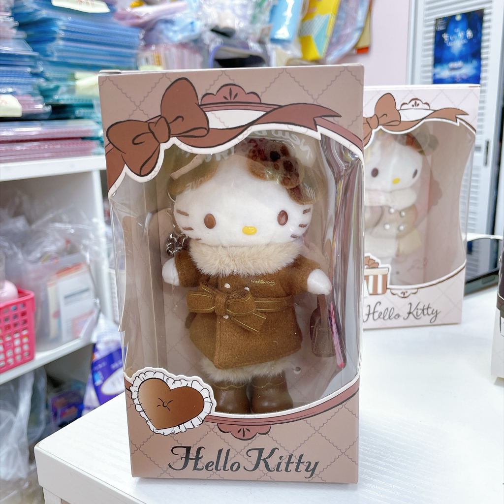 上海限定Sanrio盒裝Hello Kitty秋冬系列長腿公仔