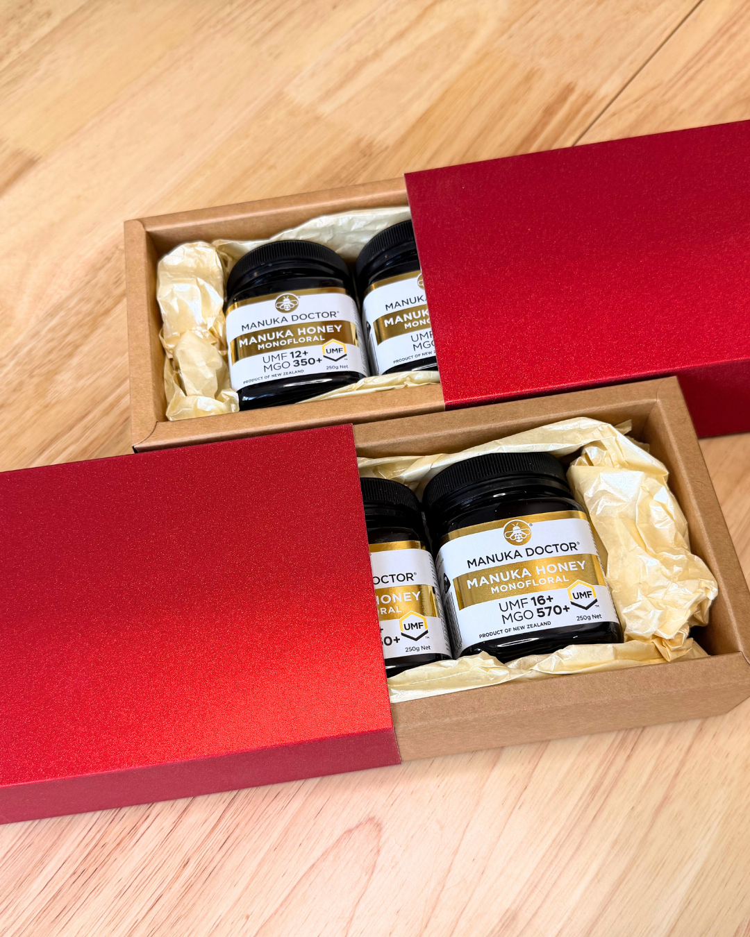 麥蘆卡蜂蜜喜氣洋洋禮盒 Manuka Honey Festive Red Box Set