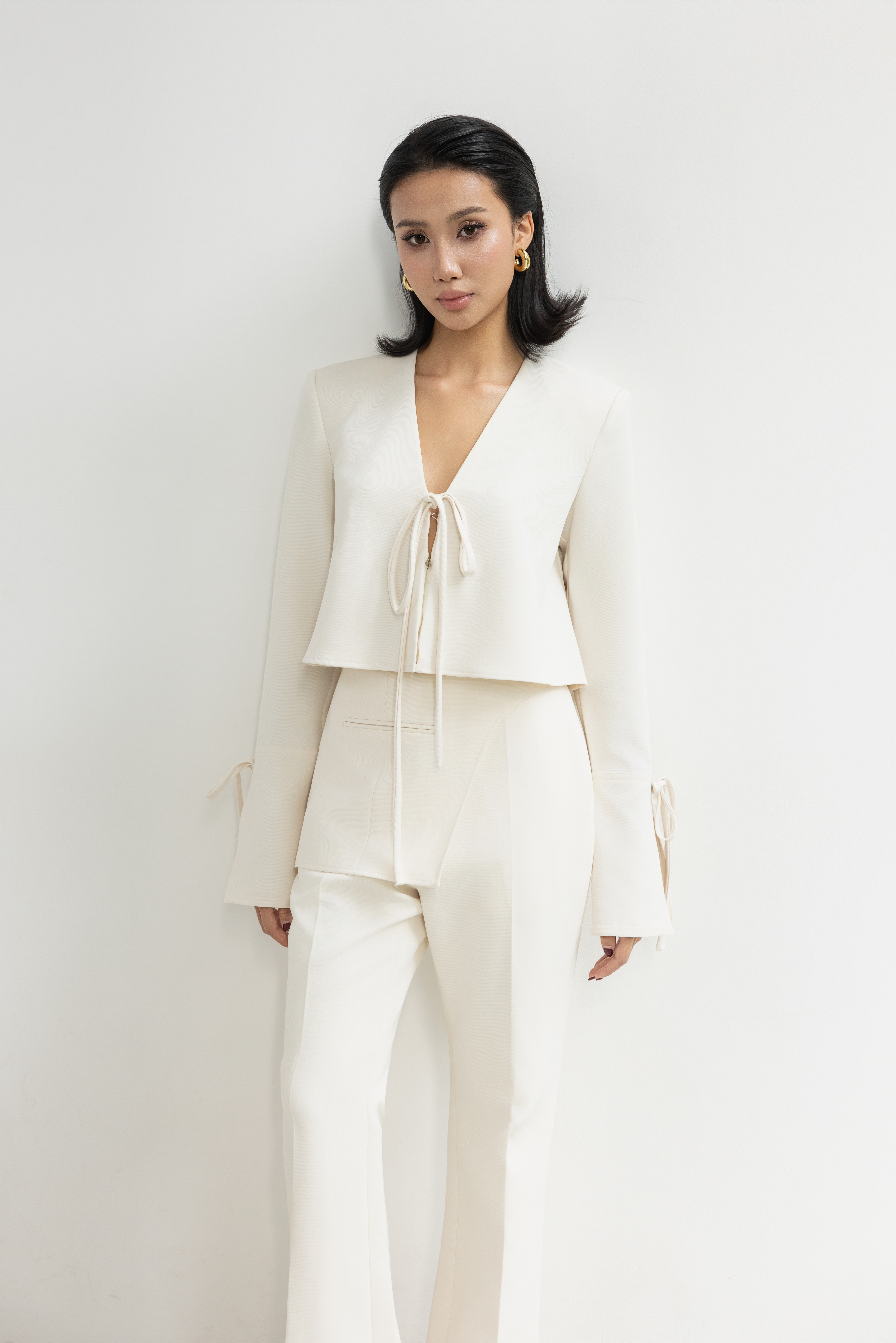 The Amara Tie-Front Top