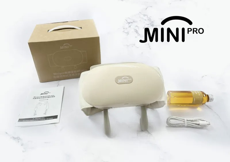 『4D+ 突破傳統 - 推油按摩』Minipro 無線迷你4D plus 指壓揉捏式溫感深層按摩器 (一年保養) 【8/9 截單，預計 :8月尾至9月中發貨】】