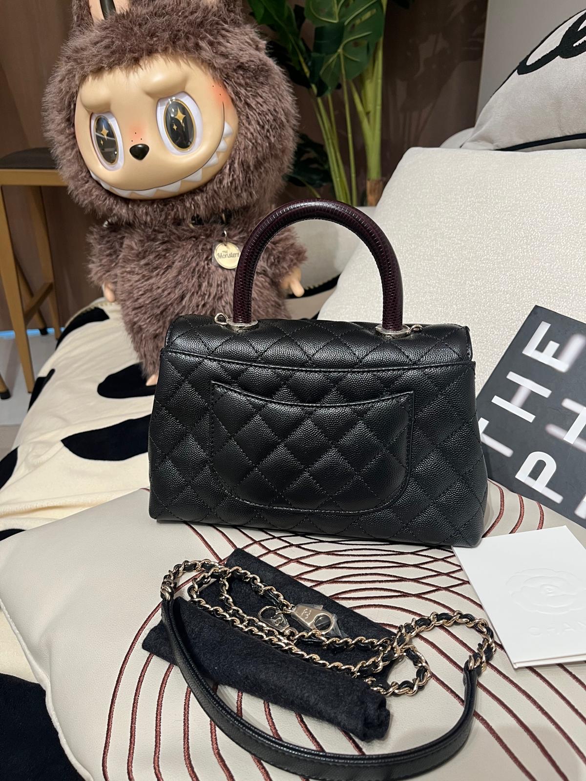 全新 Chanel coco handle small  100%Authentic,全新貨品 ✅ 2024收據✅晶片✅dust bag✅box