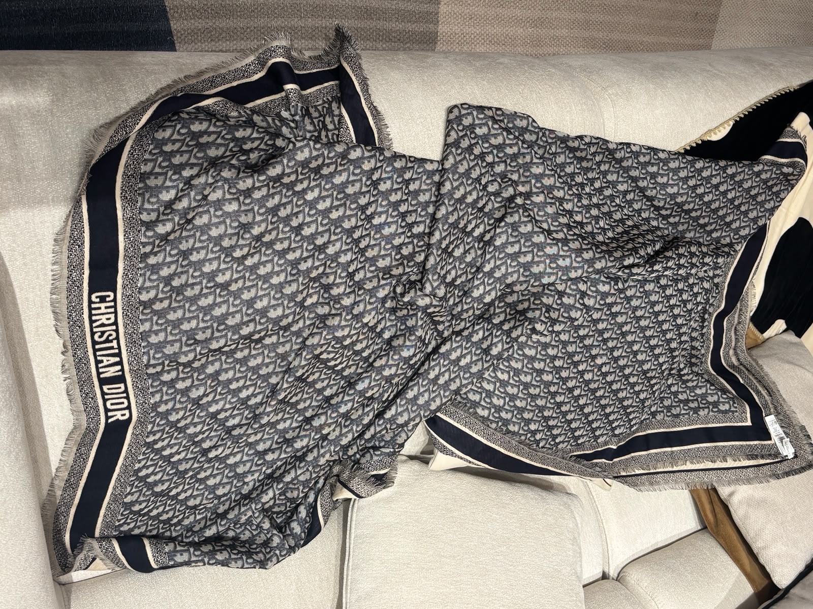 Dior Scarf 100%Authentic, 99%New