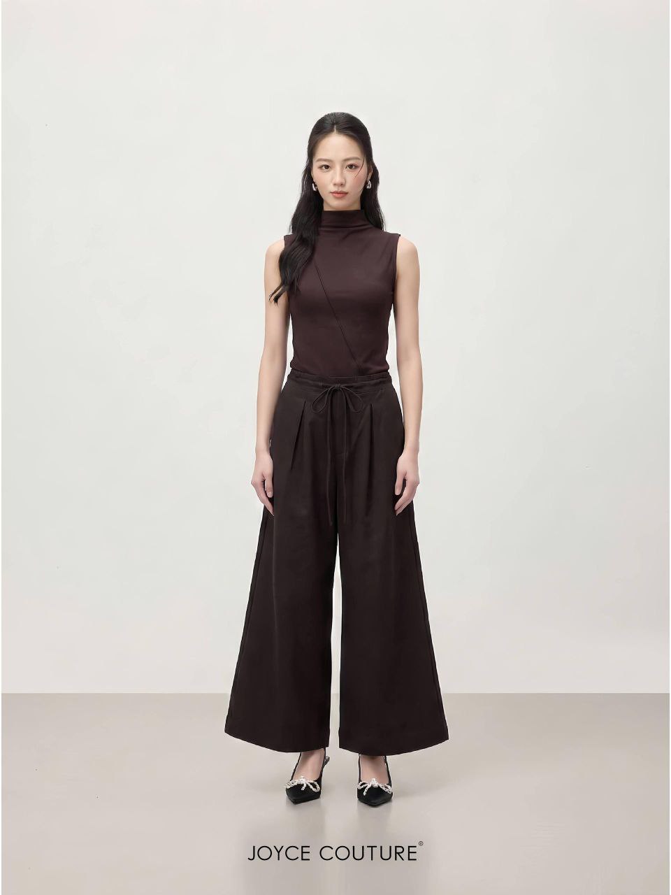 高领无袖上衣  T0205