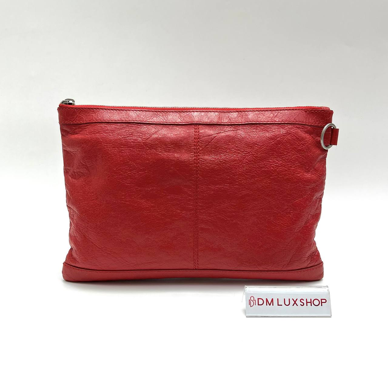 Balenciaga Red Clutch