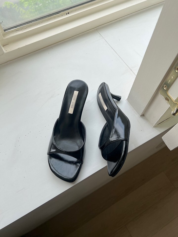 Open-toe Kitten Heels (3 colors)