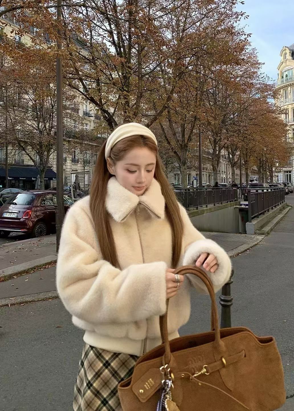 4428 巴黎恋人毛衣短外套冬装