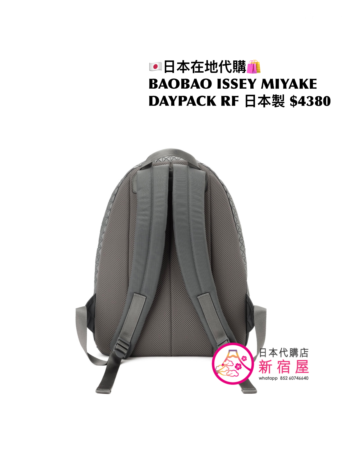BAOBAO ISSEY MIYAKE DAYPACK REFLECTOR
