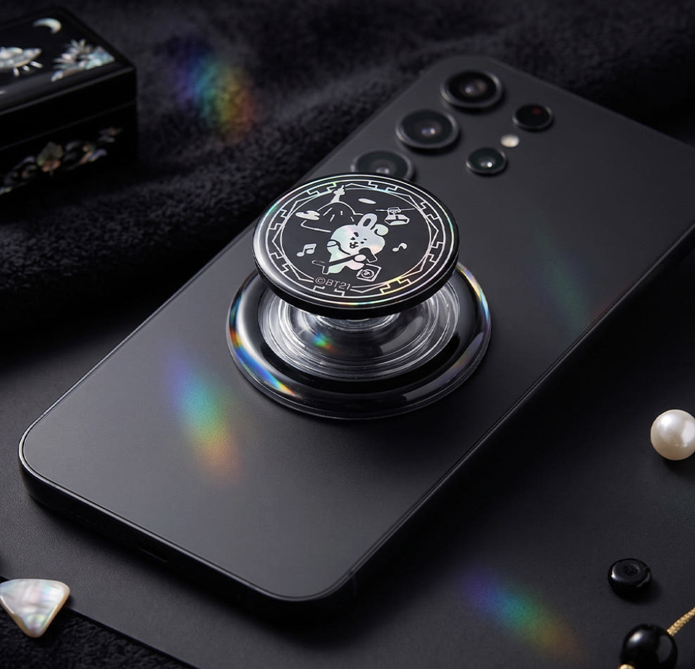 韓國 BT21 Hologram MagSafe 磁吸手機支架 7款任選｜Magsafe Griptok