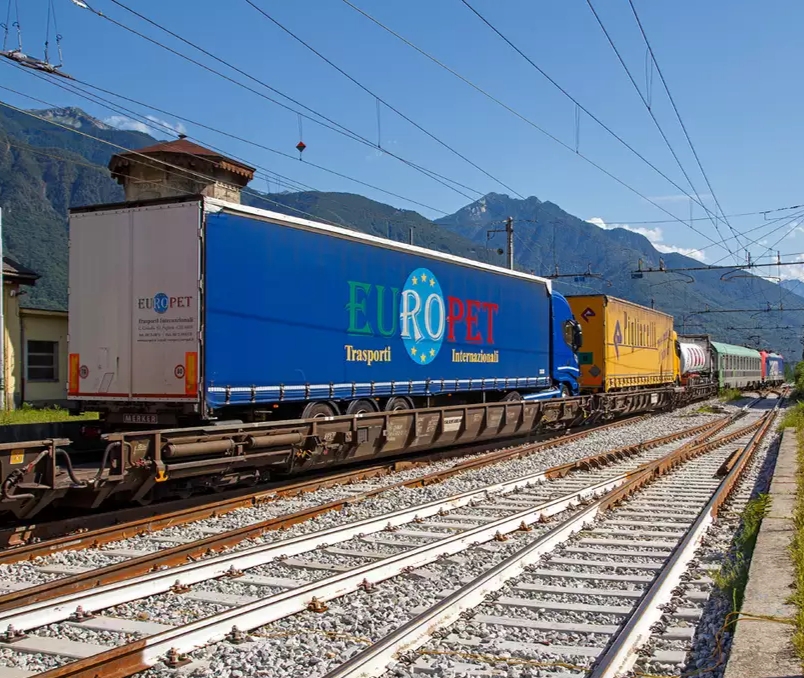 Roco SBB Ralpin Flat car 低底盤貨車模型（貨號 76340、76341、76342