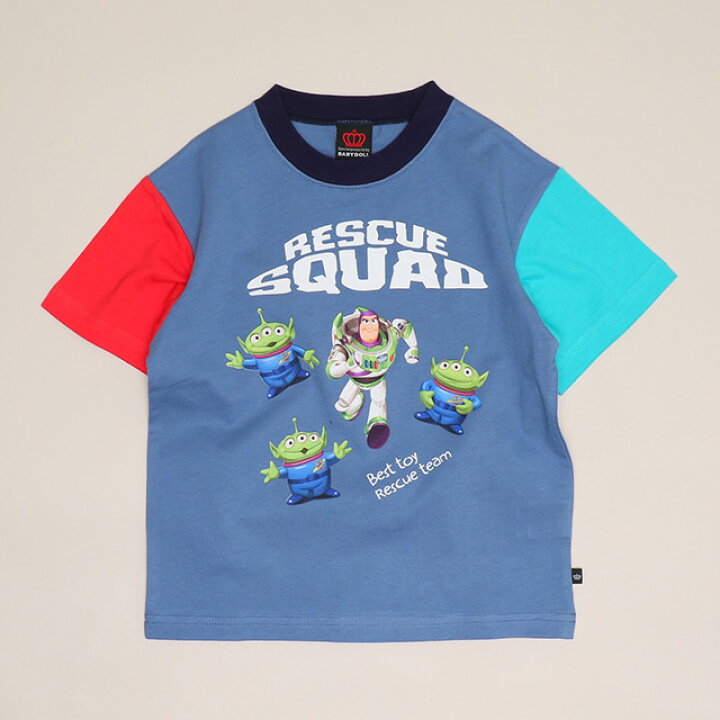 🇯🇵預訂 日本直送🇯🇵Babydoll x Toy Story系列兩色人物印花拼色短袖T恤