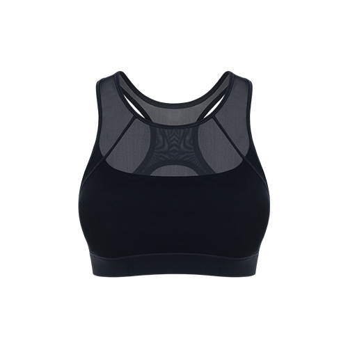 團購_Air Cooling Mesh Bra Top by Andar