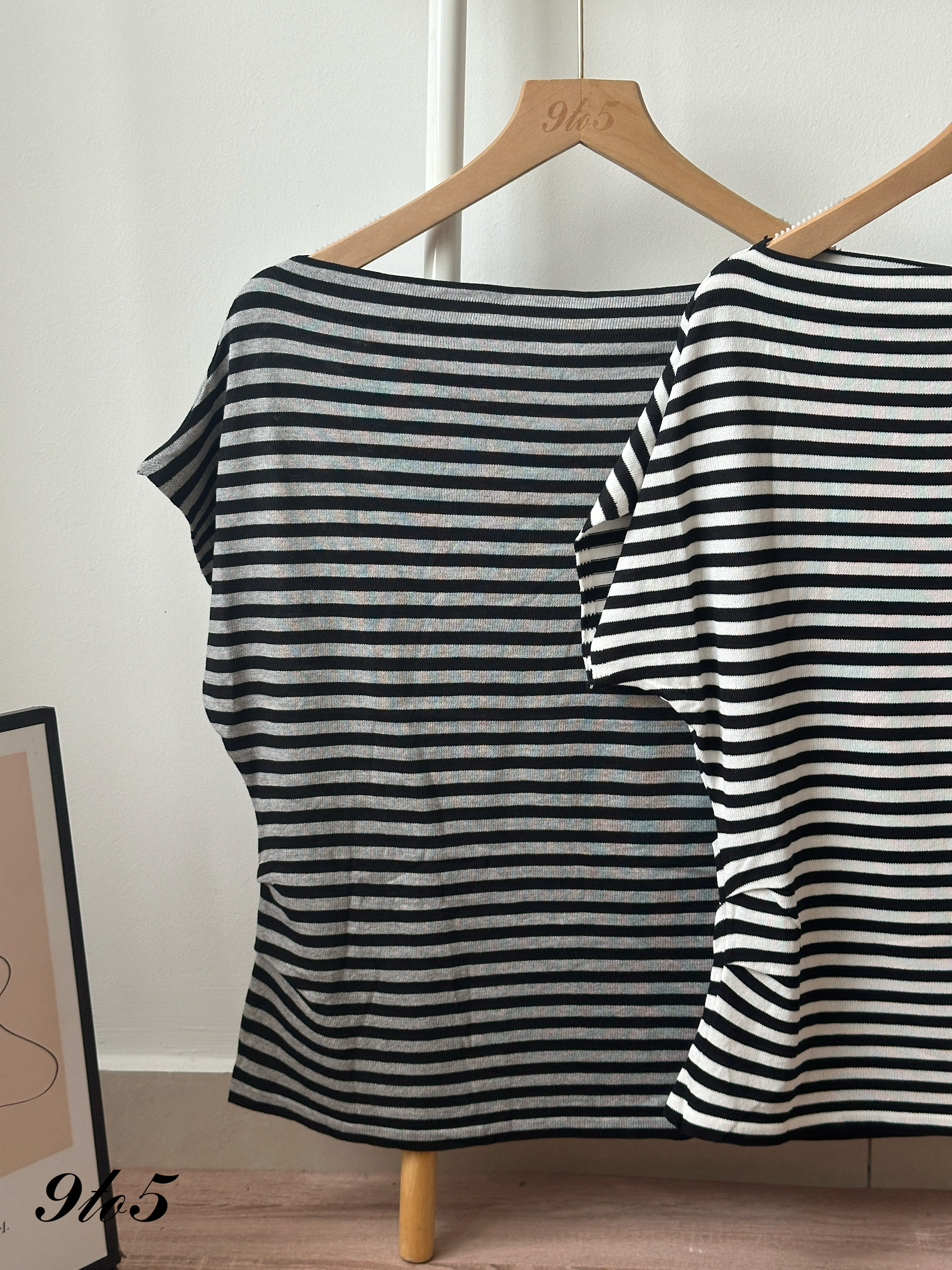T4362 Boat Neck Knit Top - 3 Colors 