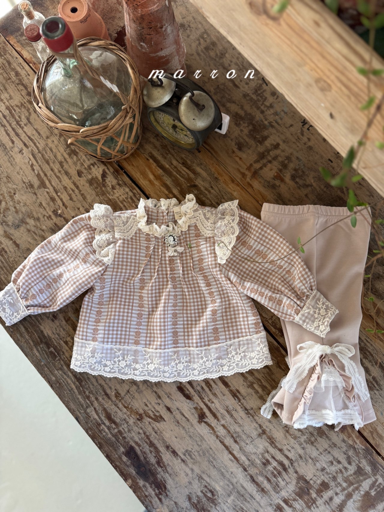 🇰🇷Marron blouse