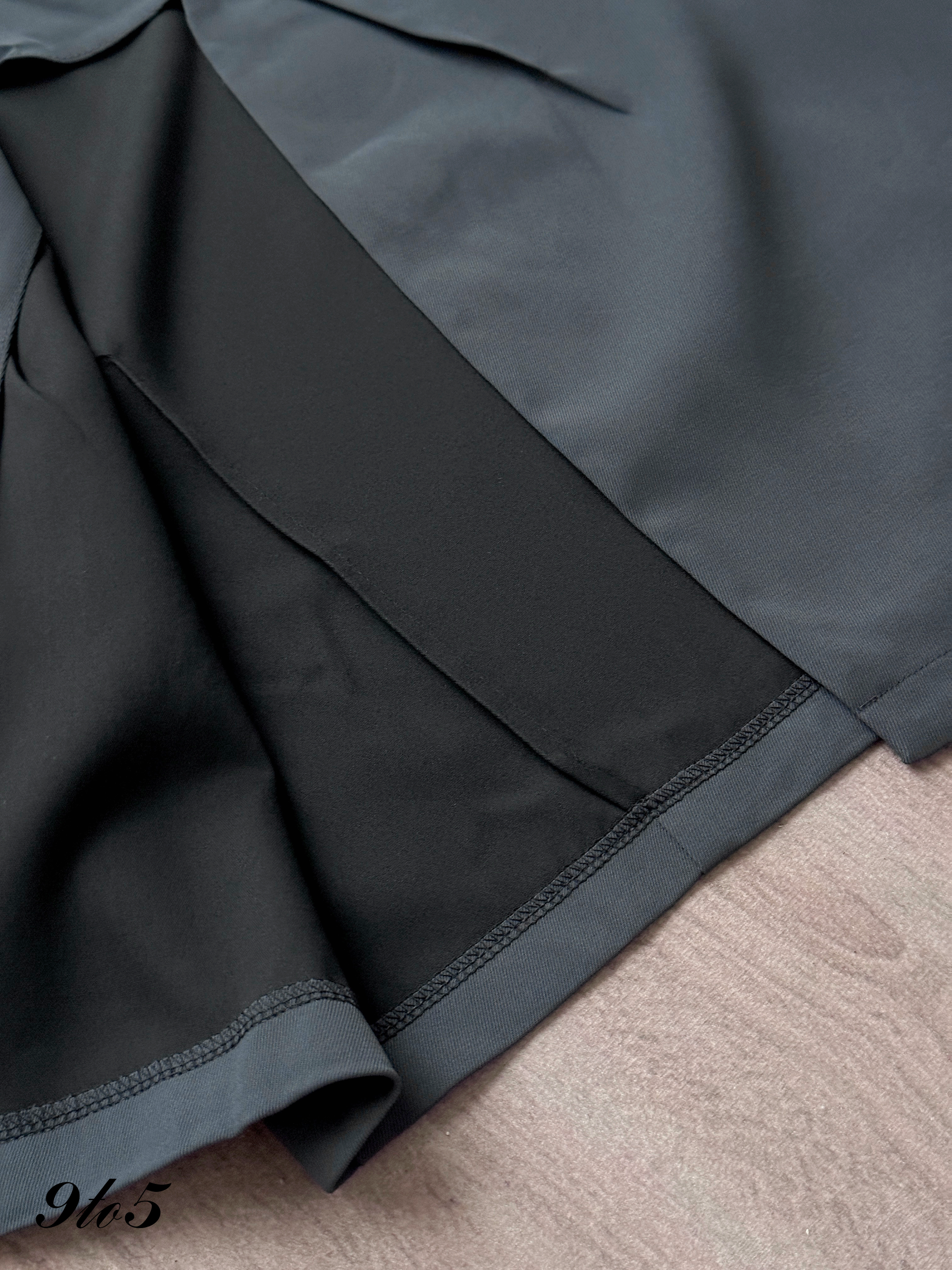 T4442 Half Sleeve Crop Blazer - 3 Colors 