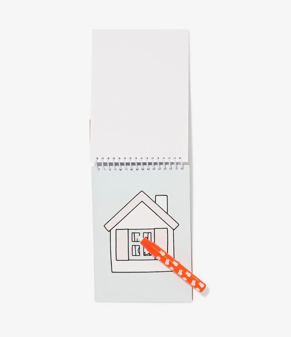 Miffy reusable watercolouring book