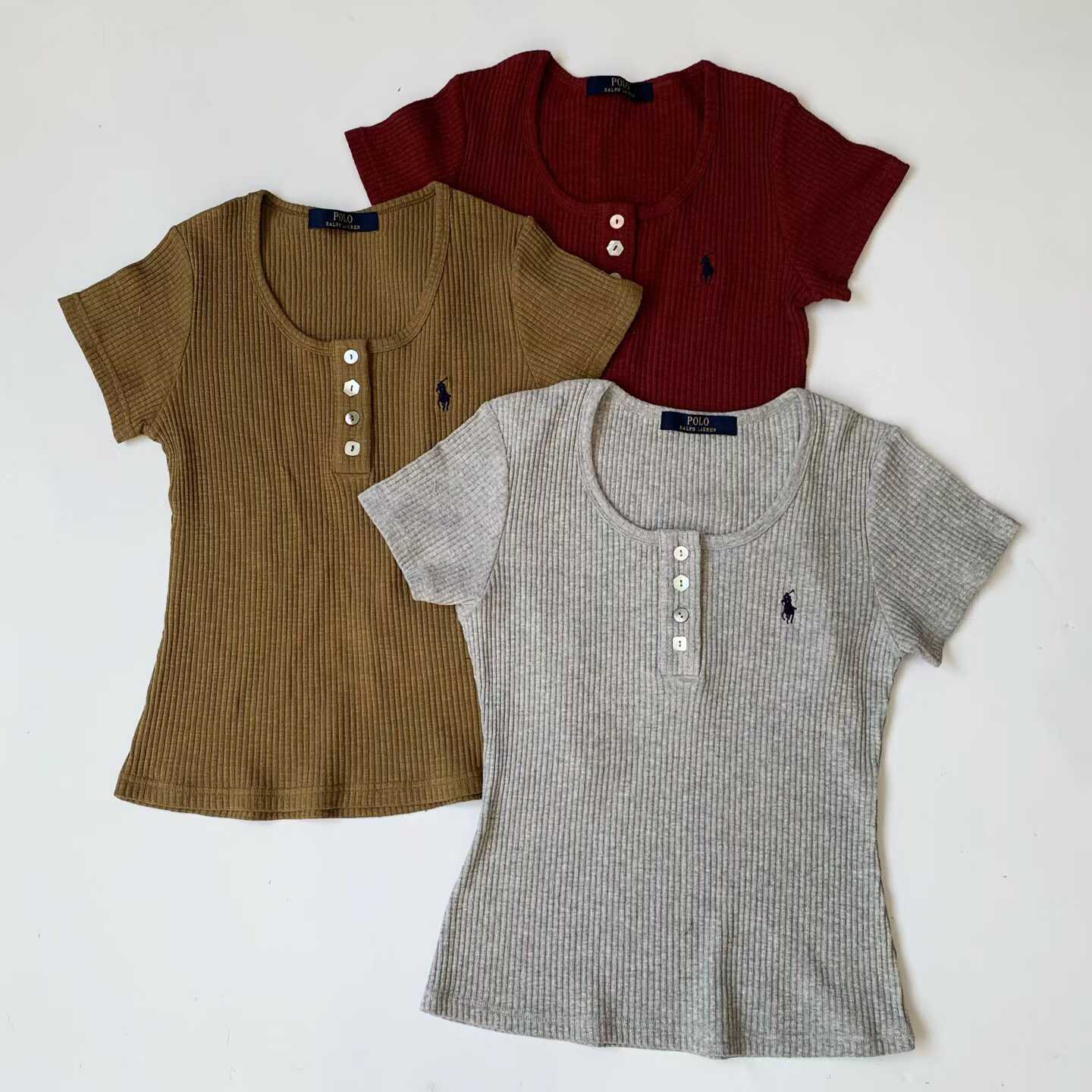 預訂 Polo U領簡約上衣 [貨號26A4753]