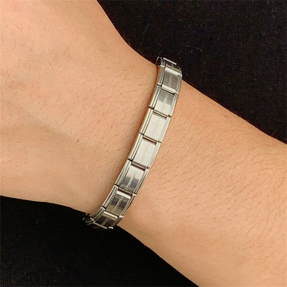 不鏽鋼彈力真空模塊冷淡風手鏈 UA0532