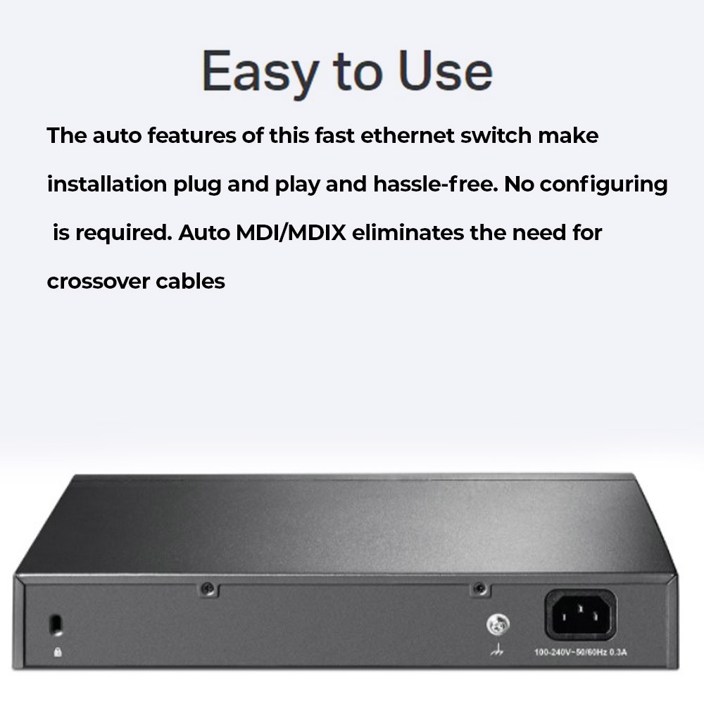 TP-Link 24 Port Unmanaged Switch TL-SF1024 TL-SF1024D Steel Case Rackmount Switch TL-SF1024M Plastic Switch for Server