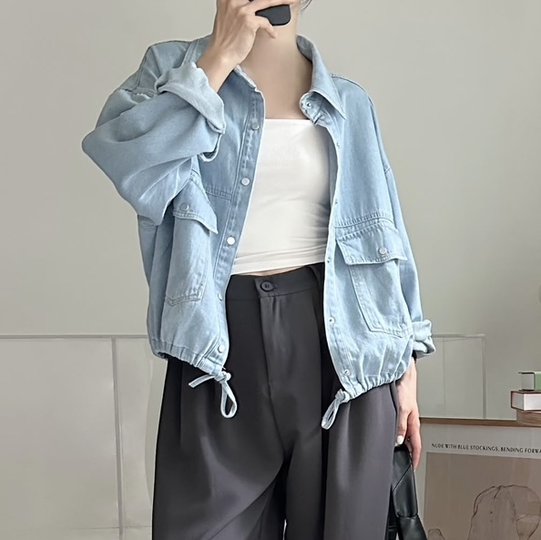 型格牛仔外套