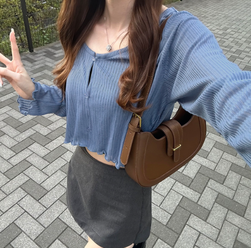 春天必備! 薄針織羅紋外套 [ru1192]