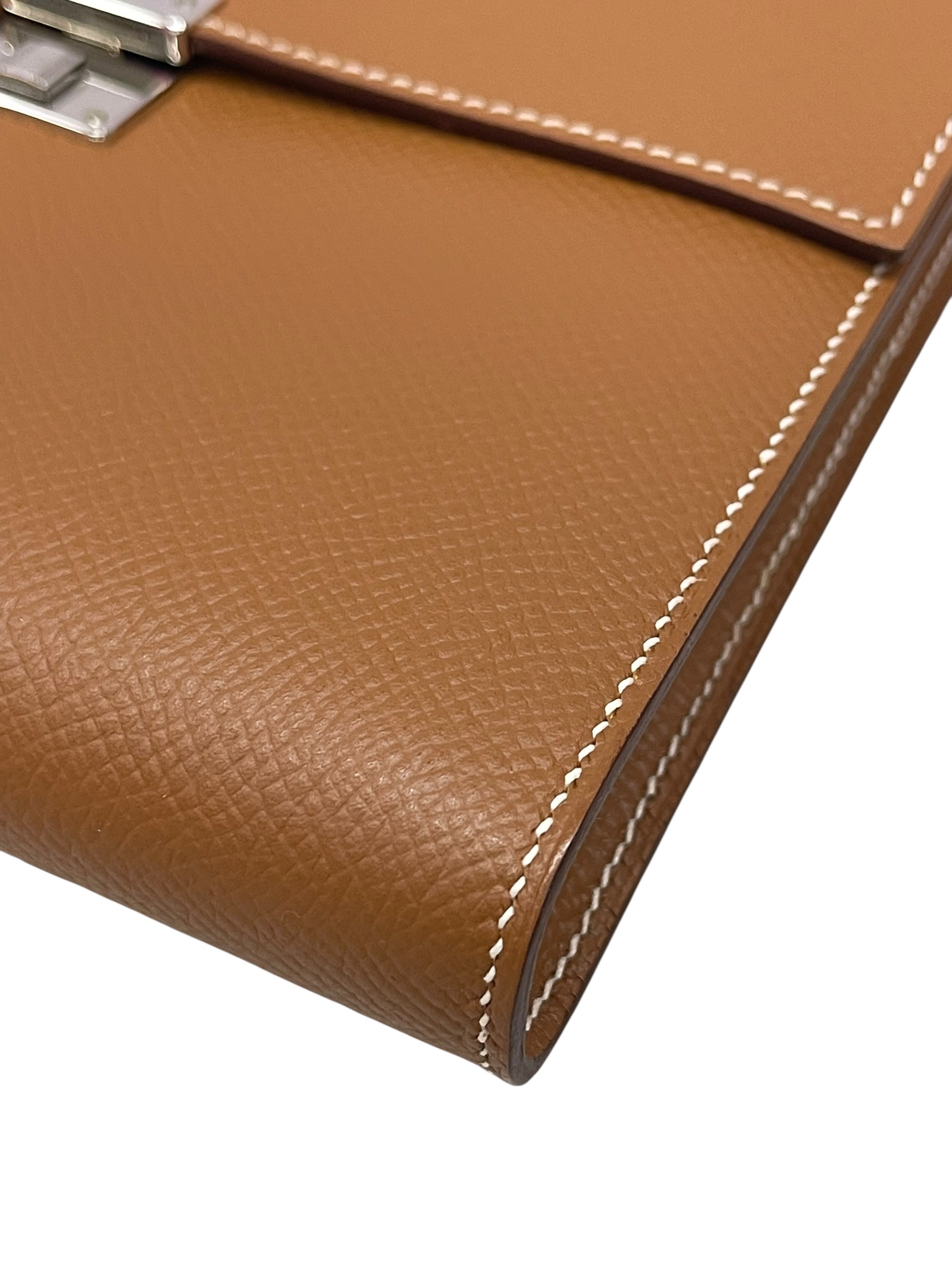 Pre-Owned HERMÉS Clic 16 Wallet On Chain Stamp Z / Product Code: 070613