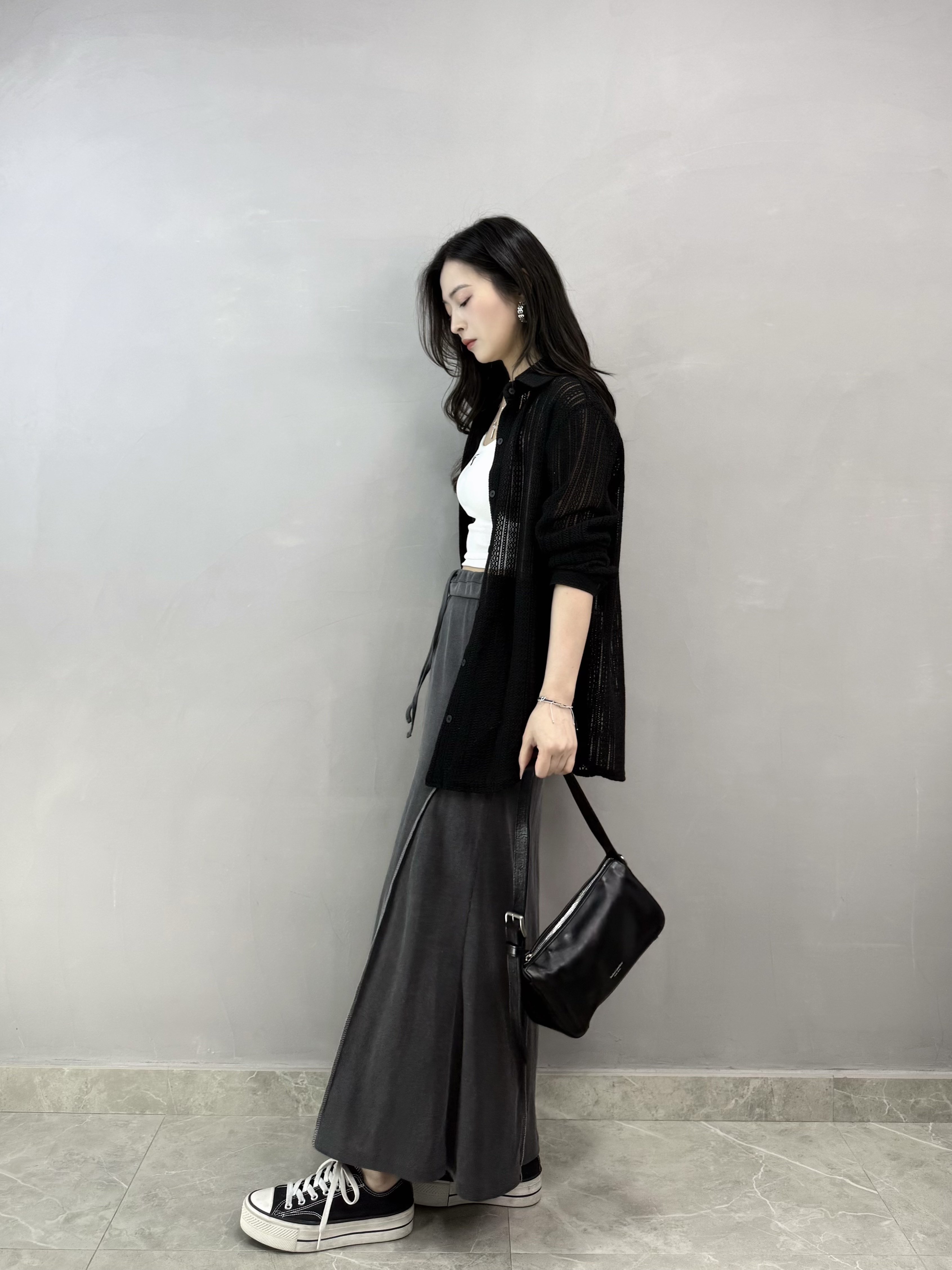 N65 通花恤衫外套