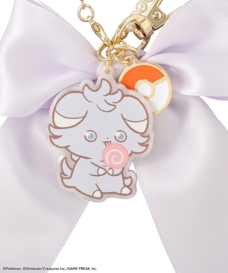 🎀【預訂】 PokePeace x Maison de FLEUR 絲帶掛飾 - Nyasper