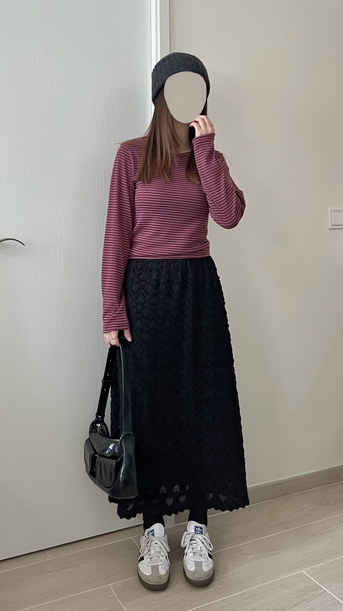 甜甜價 莓果親膚間條衫 現貨