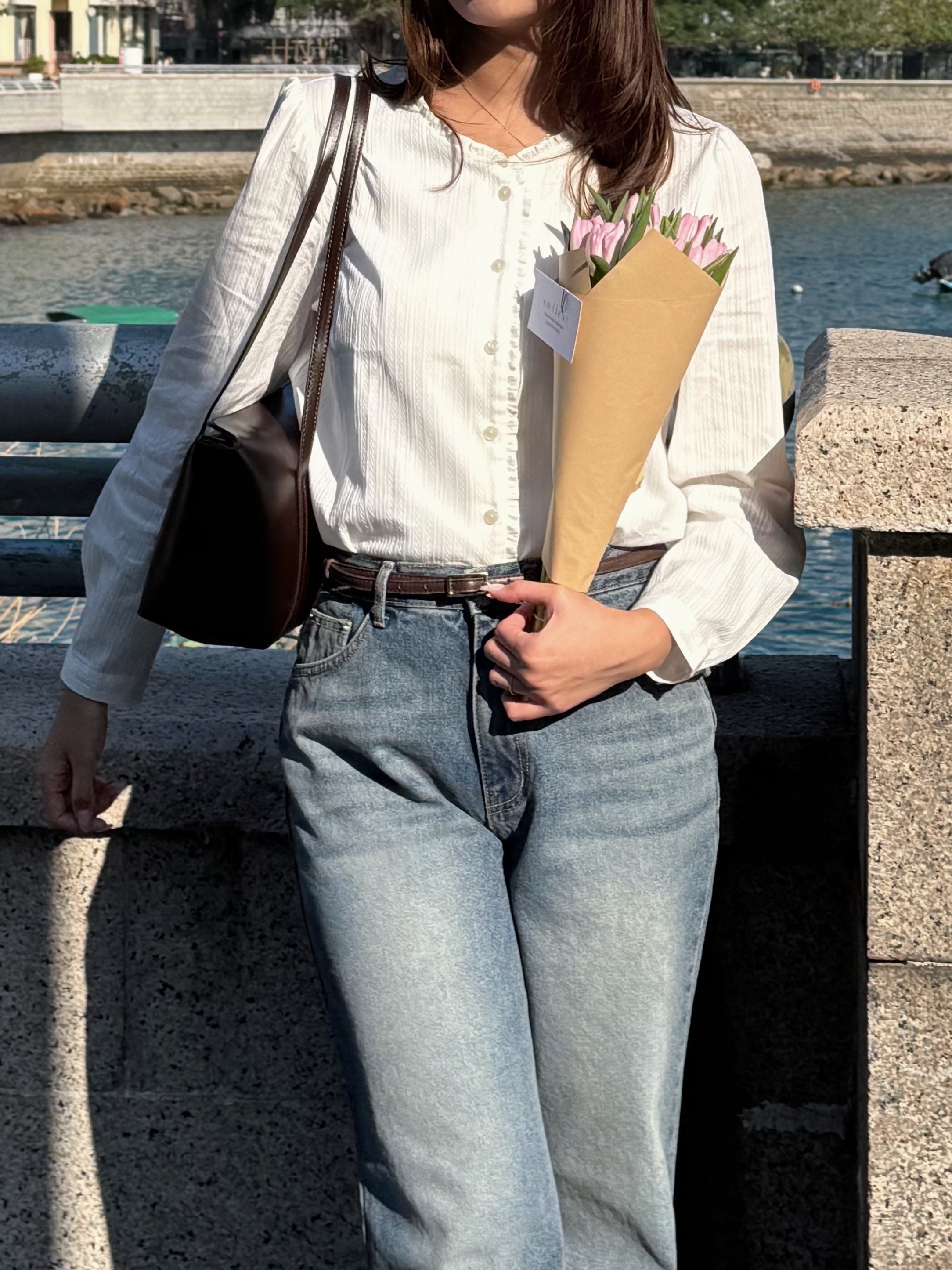 法式復古荷葉邊襯衫