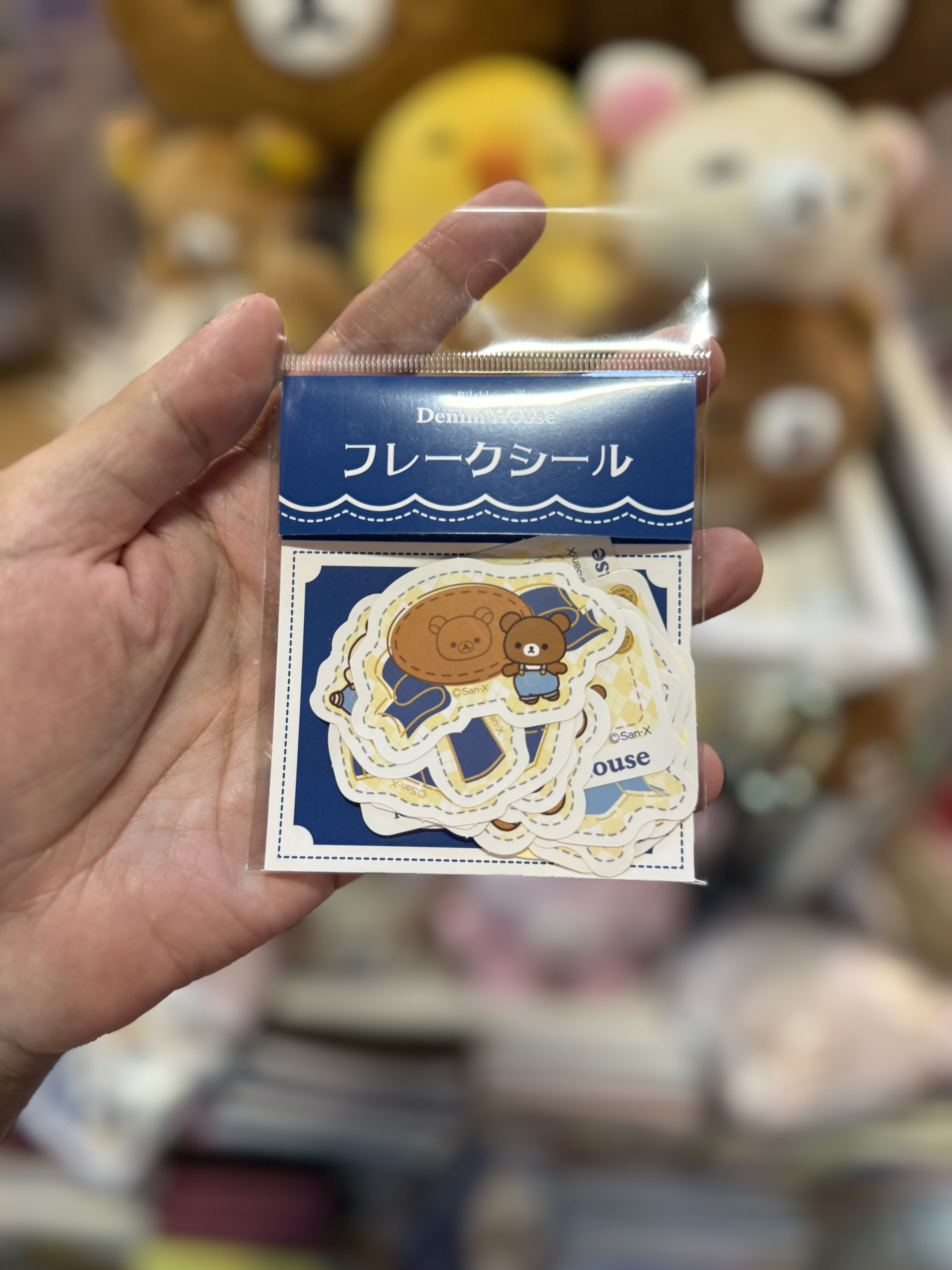 《現貨》全新日本倉敷/輕井澤店限定 牛仔工人褲系列袋裝貼紙