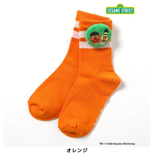🆕【⭐訂購⭐】🇯🇵日本直送🌀#SesameStreet 3D立體短襪［4款選］🌀[ELED-0165][260618]