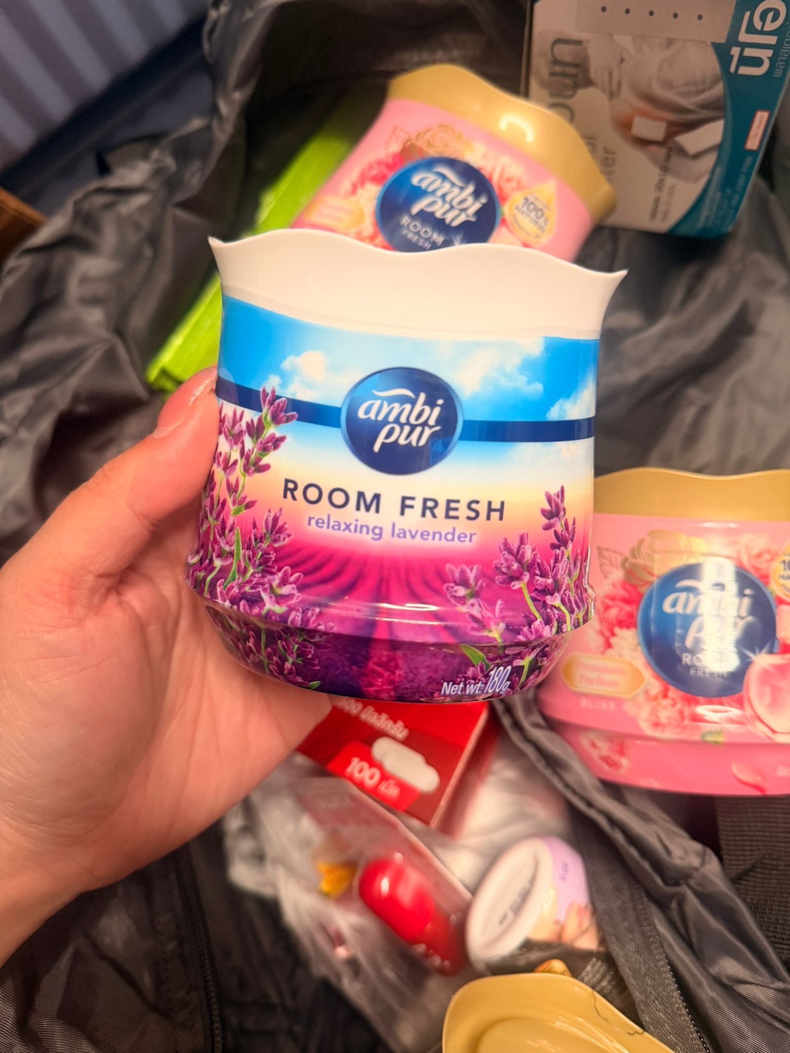 泰國ambipur香膏固體空氣香氛 薰衣草味 放係房間一流🔅