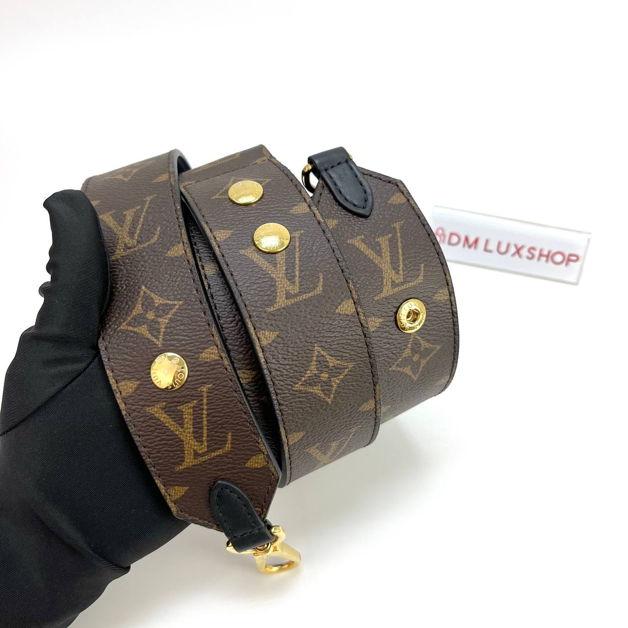 LV Monogram Adjustable Strap GHW