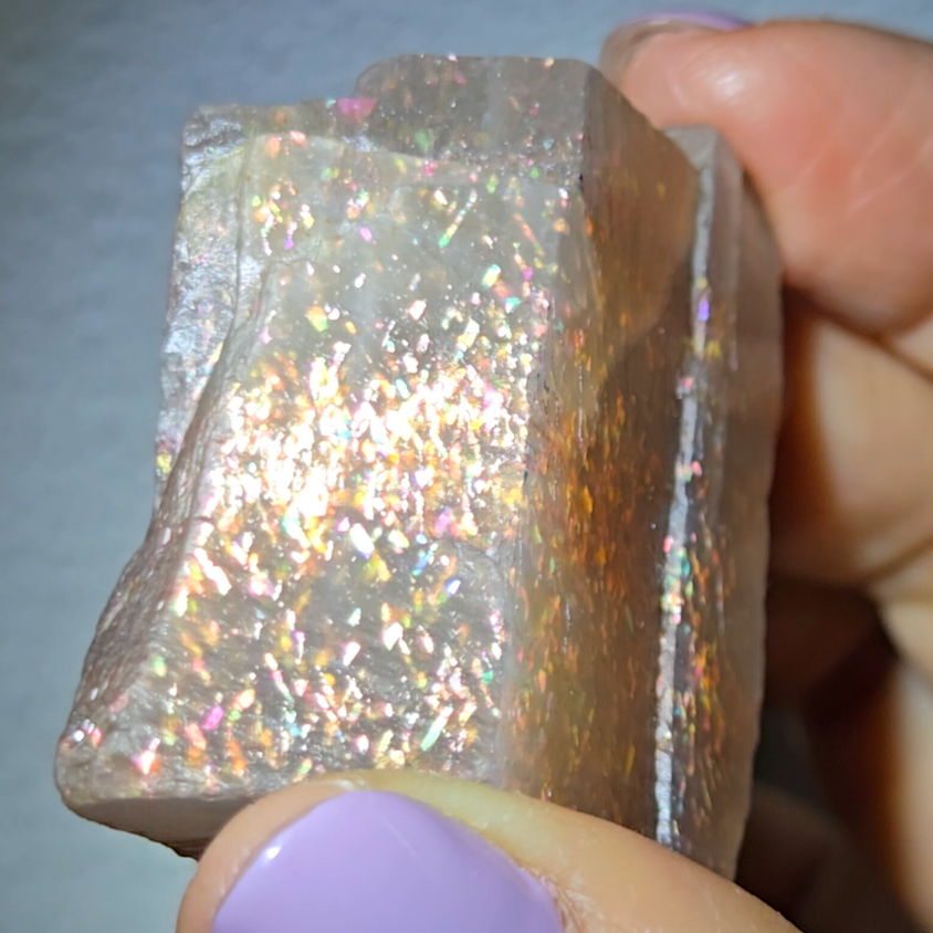 Rainbow lattice sunstone from Tanzania - SM263